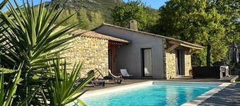 Character stone villa, private pool