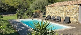 Character stone villa, private pool