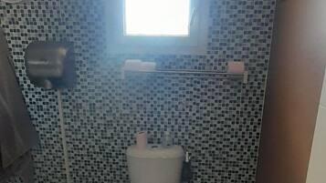 Hair dryer, toilet paper