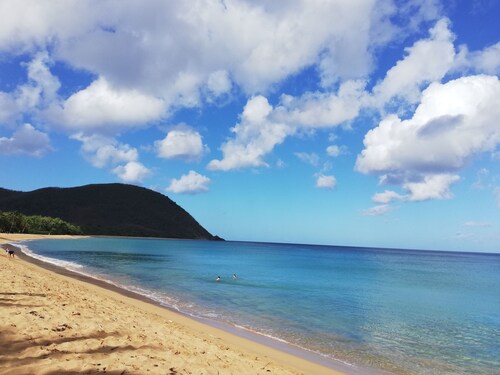 GITE FOR 2 TO 4 -DISPO FROM 040426 to 190426- VEHICLE IN RENT -WALKING BEACH