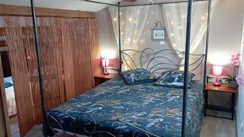 1 多间卧室、熨斗/熨衣板、旅行婴儿床、免费 WiFi