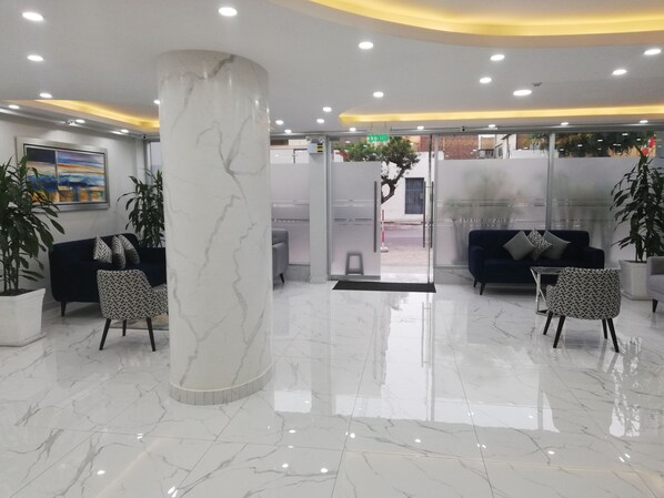 Interior entrance