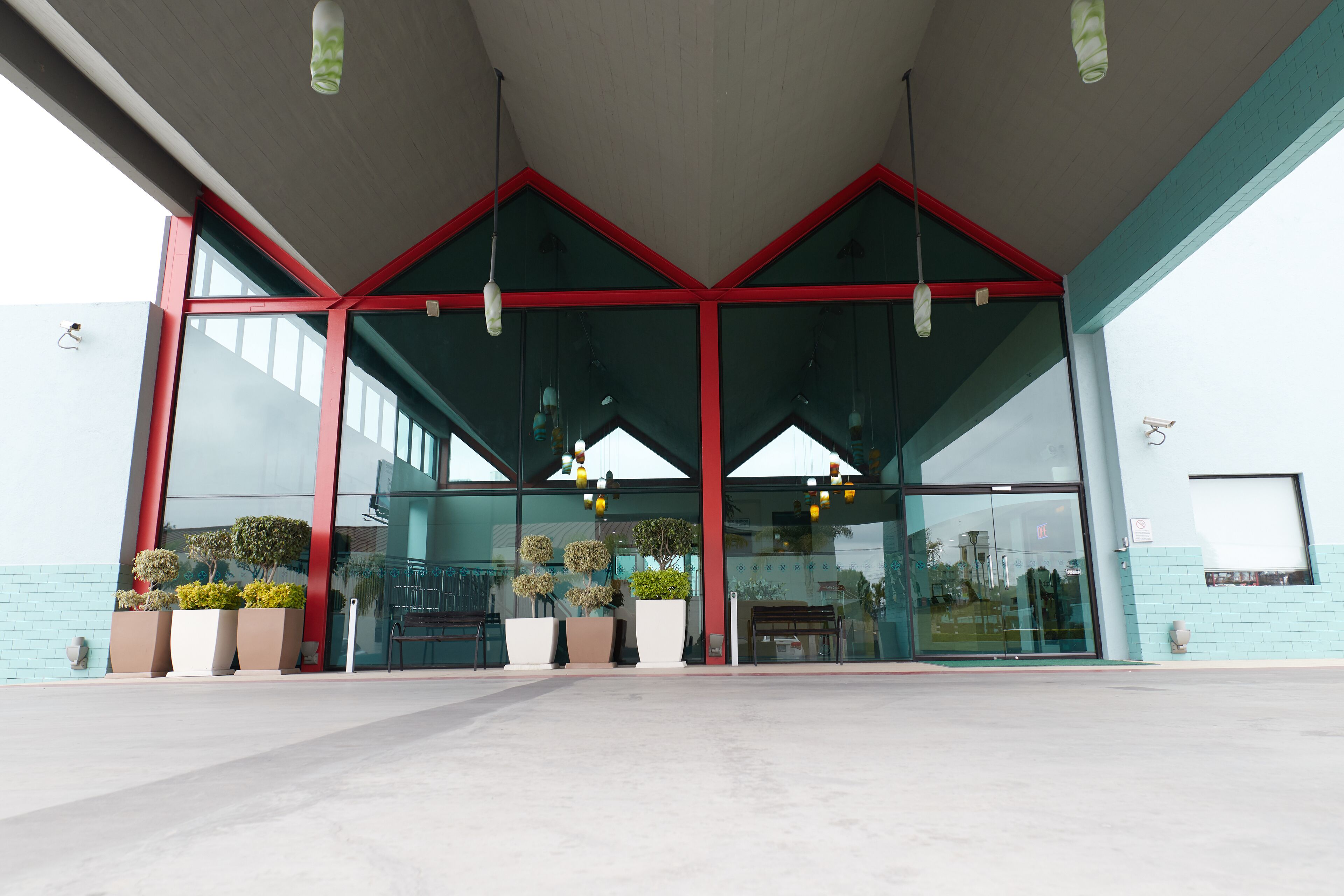 Front of property – evening/night