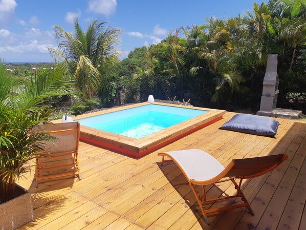 Pool - TI COIN RELAX Villa sea view private pool 🏖 (Saint-Francois)