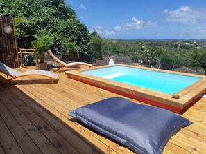 Pool - TI COIN RELAX Villa sea view private pool 🏖 (Saint-Francois)