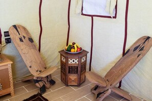 Desk, rollaway beds, free WiFi, bed sheets - Sunset Luxury Camp (Rissani)