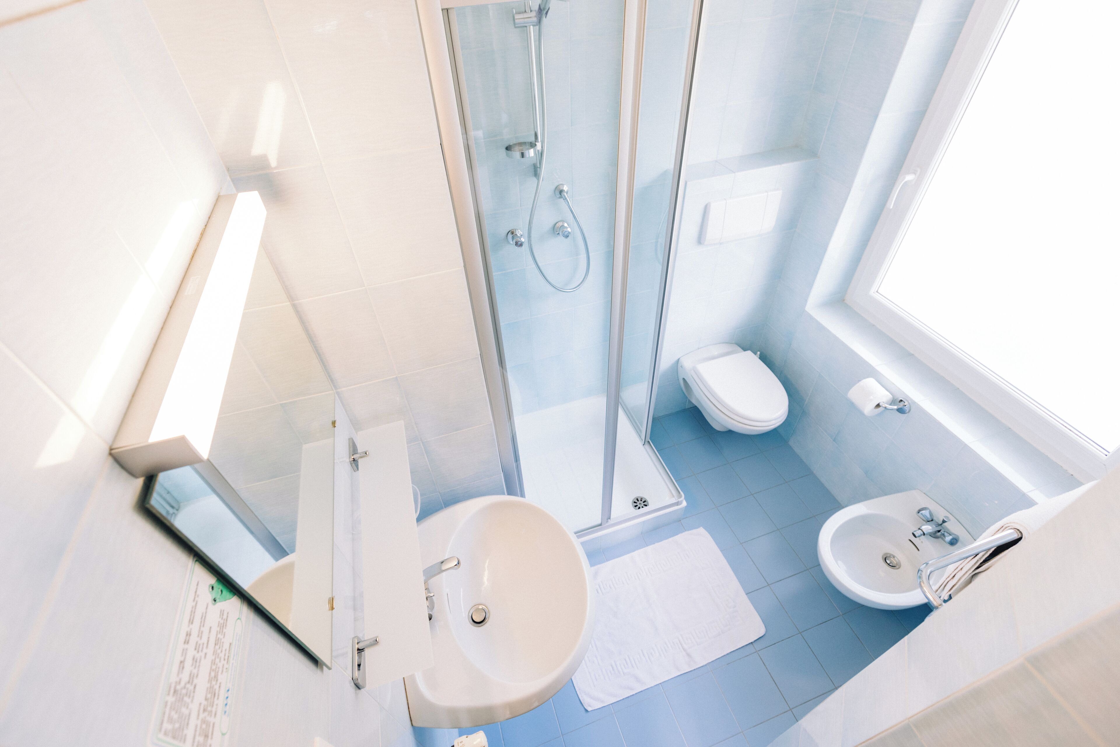 Classic Double Room, Balcony, Mountain View | Bathroom | Shower, hair dryer, towels, soap
