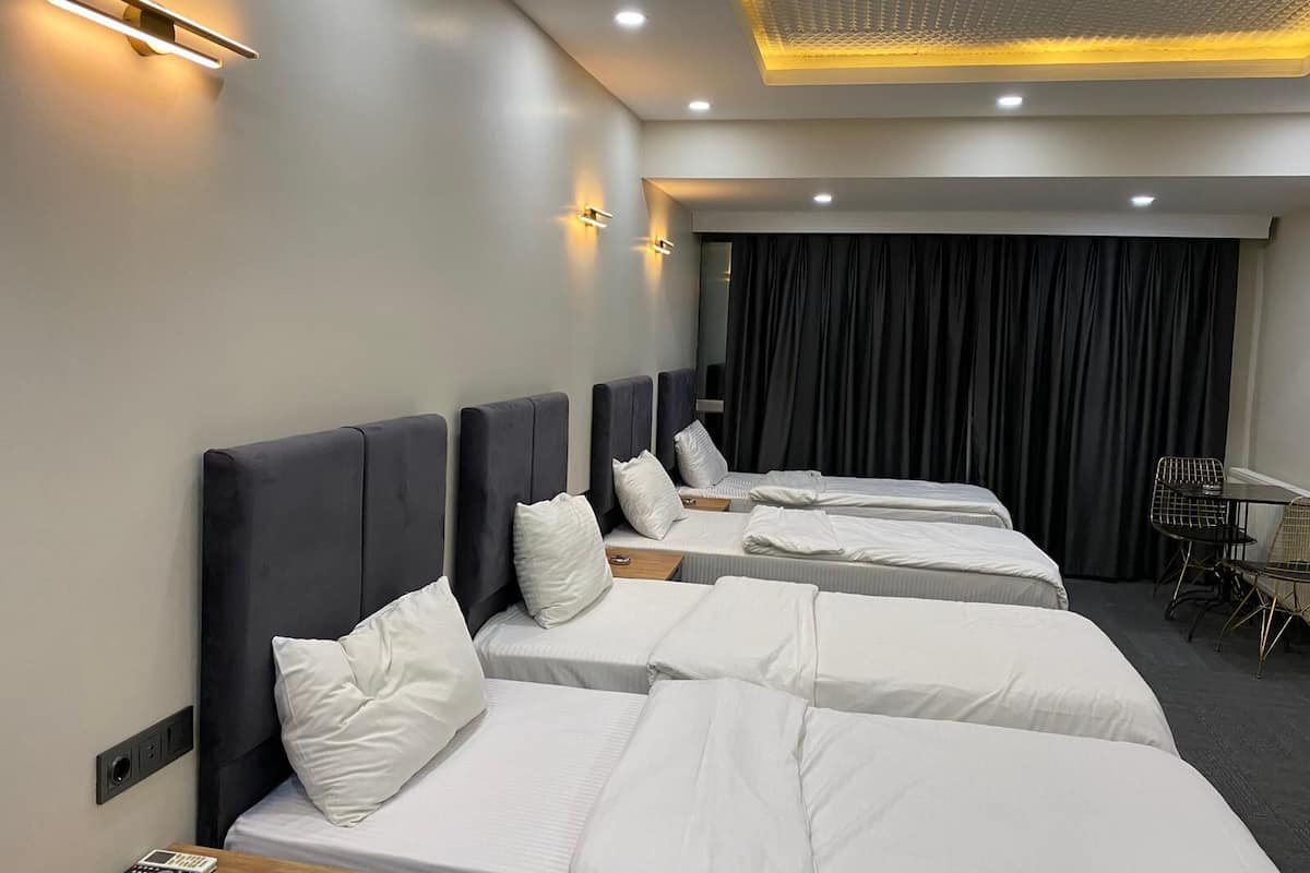 Triple Room | Minibaari, tallelokero huoneessa, silitysrauta/-lauta, ilmainen Wi-Fi