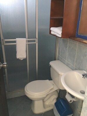 淋浴設備、淋浴花灑、肥皂、衛生紙