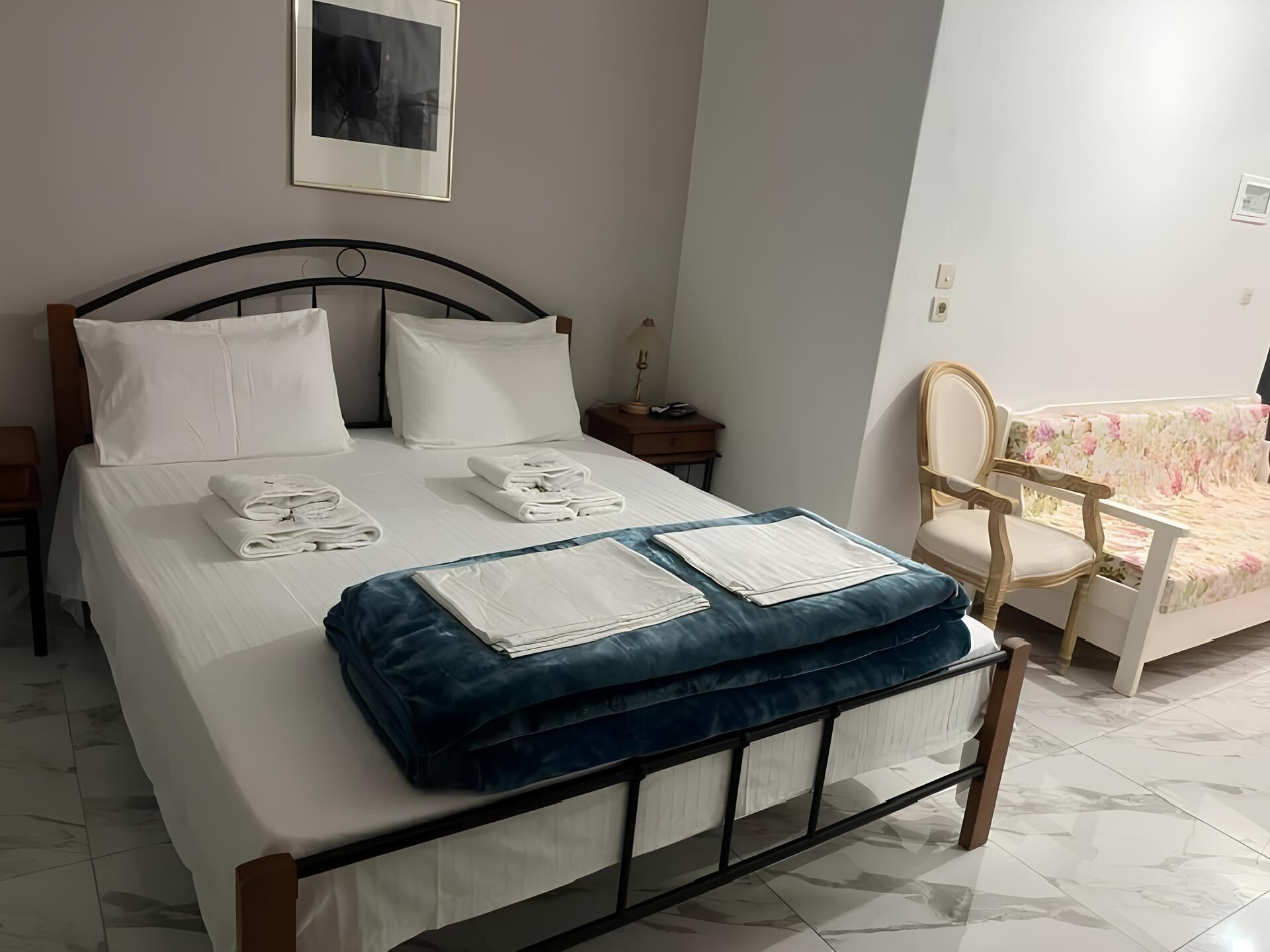 Frette Italian sheets, premium bedding, down duvets, pillow-top beds