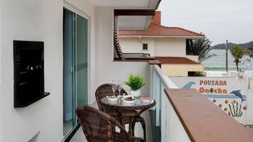 Apartamento luxo, 1 quarto (Bloco Gaúcha) | Sacada