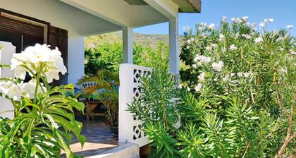 entspannende Atmosphäre, am Fuße des Berges isoliert