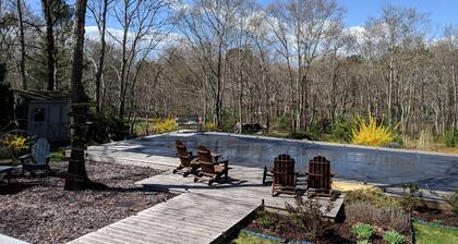 Une oasis privée à Sagaponack North.