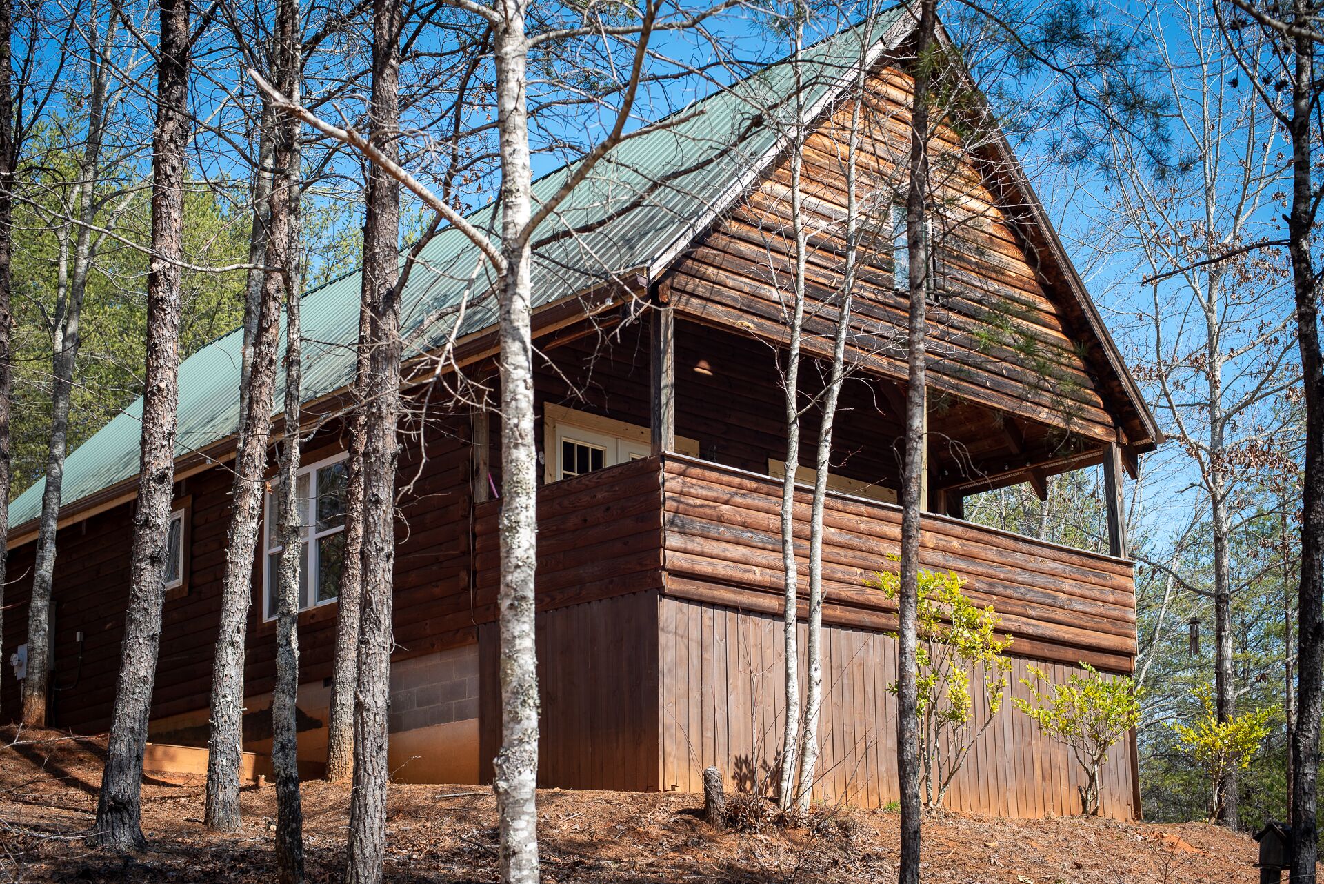  A cabin in a private place yet close to activities 