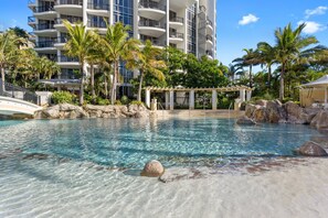 Indoor pool, outdoor pool