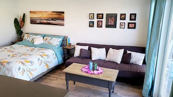 1 habitación, tabla de planchar con plancha, wifi y ropa de cama