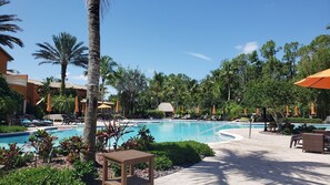 A heated pool - Beautiful 3 bedroom Townhouse in Ole at Lely Resort .3 miles from Village Center (Naples)