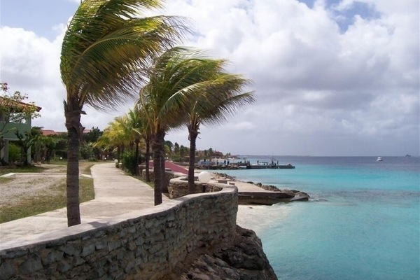 Oceanfront promenade at Sand Dollar Resort