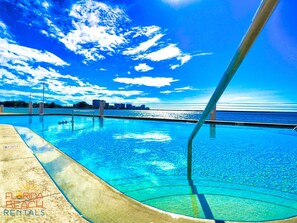 A heated pool - 440 West Condos 1001-N 10th floor Waterview - 440 West Condo (Clearwater Beach)