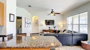 TV, video-game console, Netflix, DVD player