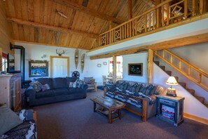 スマートテレビ、暖炉