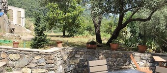 Charming stone Casuccia for rent in a typical Corsican village