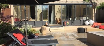 Townhouse 2 to 4 people with garden and pool classified 4 stars