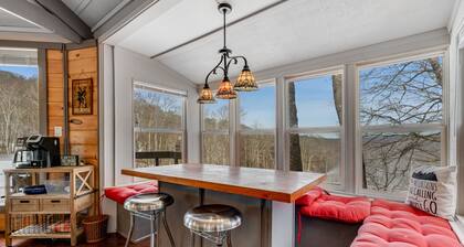 Dual Level Ski-In/Ski-Out Roundhouse w/ Direct Slope Access and Wraparound Deck