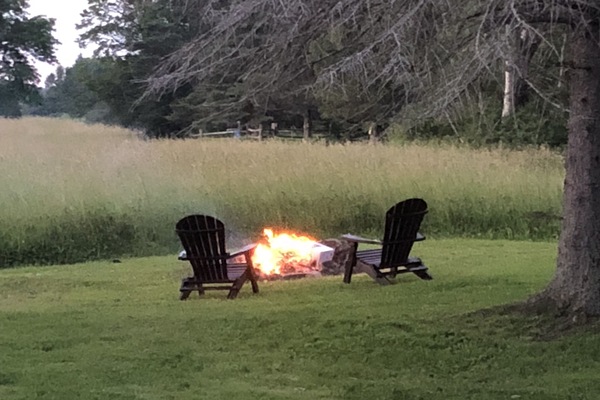 The chairs await your arrival