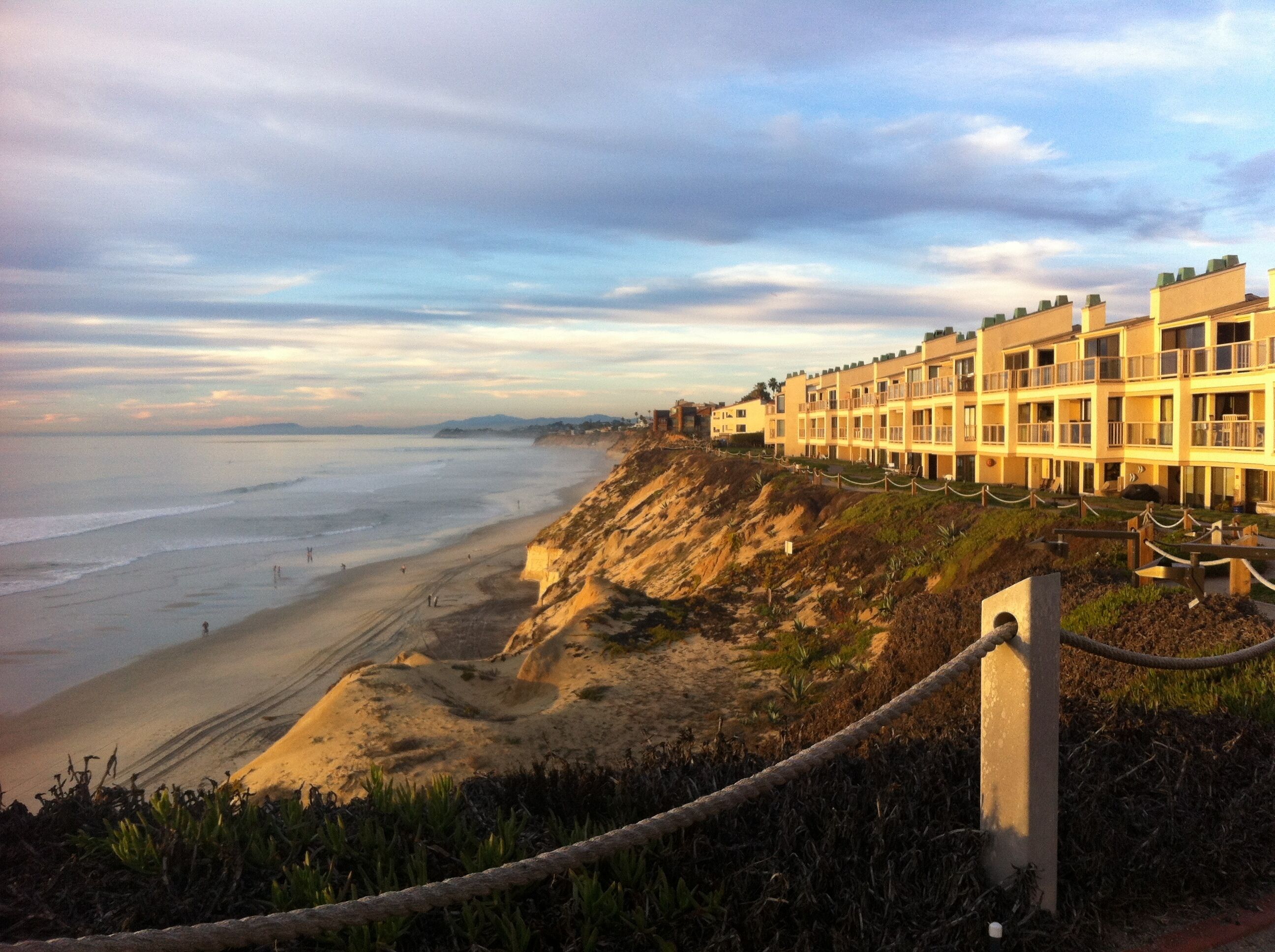 Vue sur la plage/l’océan