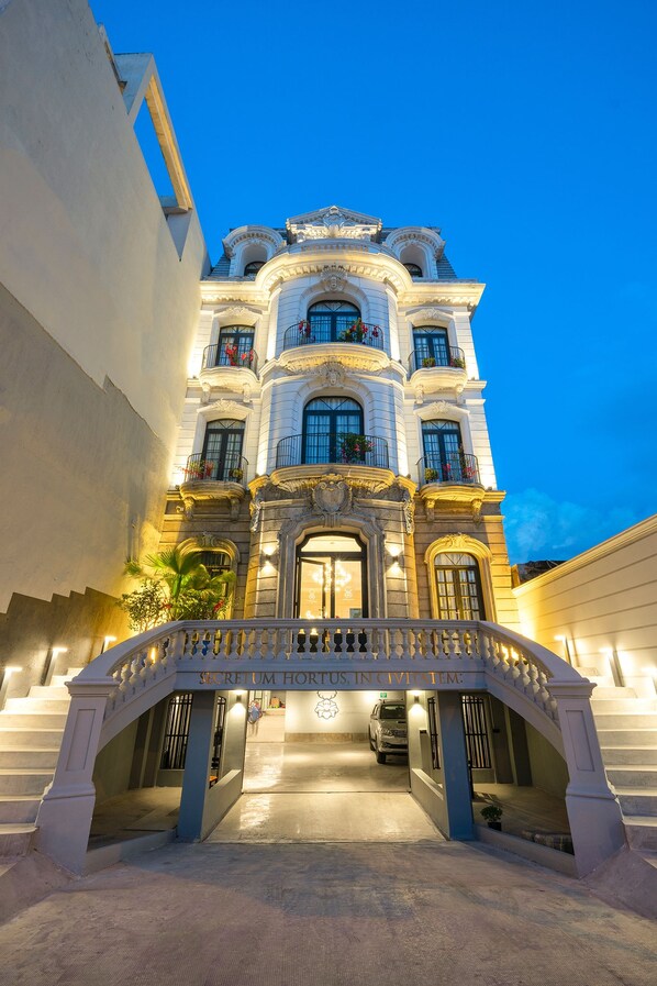 Fachada del alojamiento