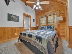 2 bedrooms, iron/ironing board, free WiFi, bed sheets - Experience comfort and fun at ER251 - Happy Haven, a cozy 2BR cabin in the heart of Pigeon Forge (Pigeon Forge)
