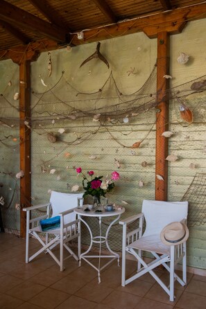 Terrace/patio - D&P house ΕΞΟΧΙΚΗ ΚΑΤΟΙΚΙΑ (Thassos)