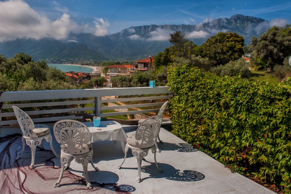 The amazing view from the veranda