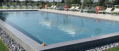 Seasonal outdoor pool