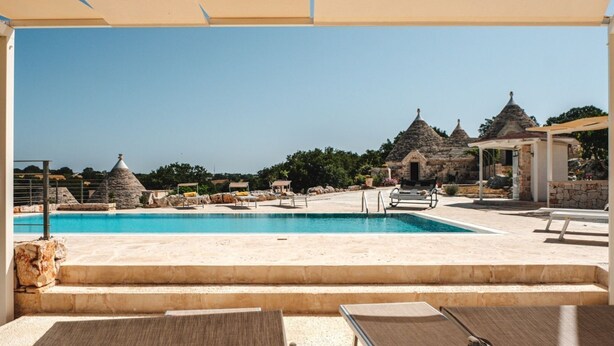 Pool - Magnificent trulli with salted swimming pool (Noci)