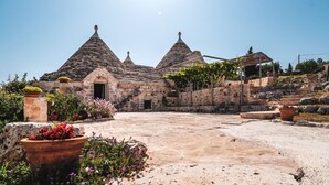 Property grounds - Magnificent trulli with salted swimming pool (Noci)
