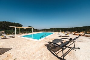 Pool - Magnificent trulli with salted swimming pool (Noci)