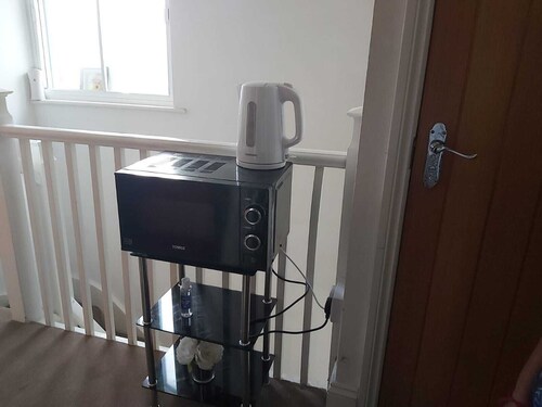 Home away from Home  .   The house is tidy , quiet .