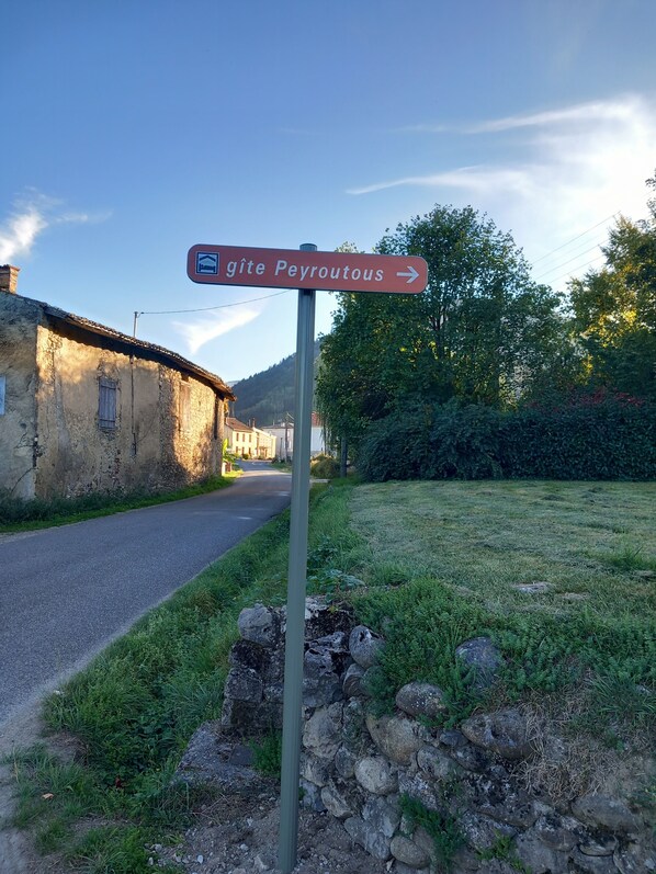 Enceinte de l’hébergement