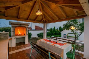 Utsikt fra overnattingsstedet