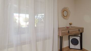 Desk, iron/ironing board, free WiFi, bed sheets