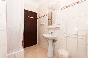 Bathroom | Shower, hair dryer