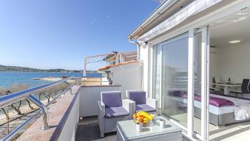 Apartment (A3) | Blick auf das Wasser