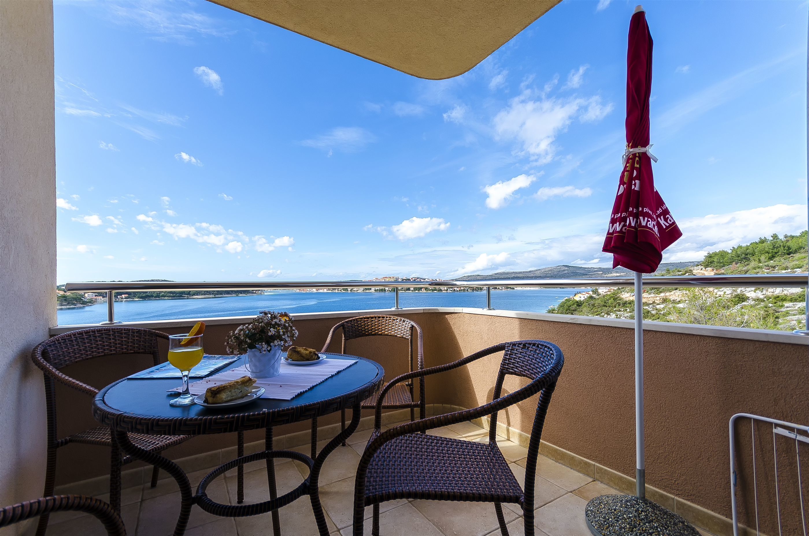 Blick auf das Wasser