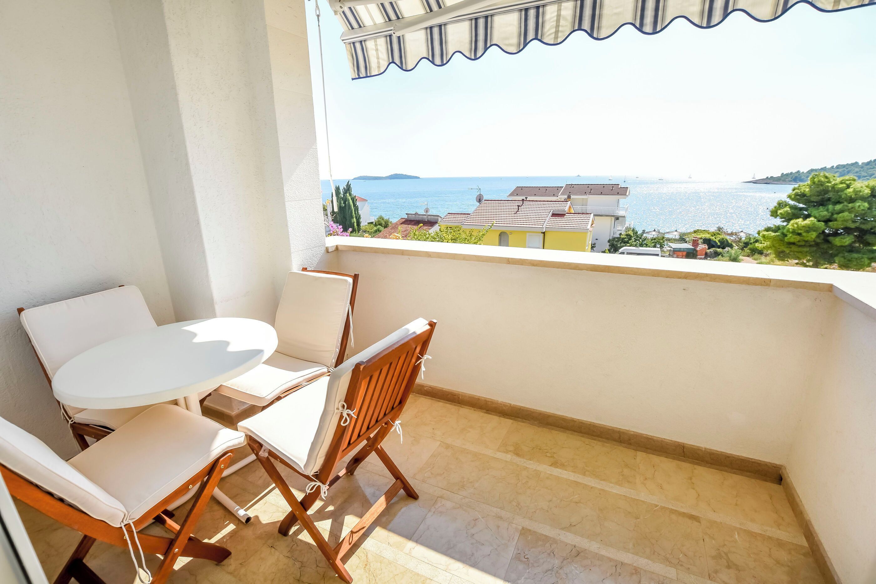 Apartment (A1) | Blick auf das Wasser