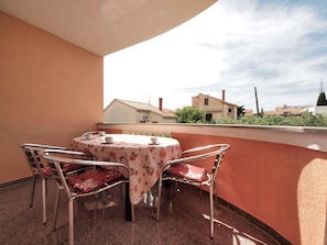Apartment (A4) | Terrace/patio - Apartments Vladimir (Vodice)