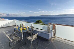 Apartment (A1) | Terrace/patio - Apartments Lorenzo (Omis)