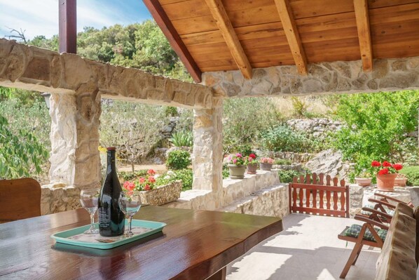 Terrace/patio - House Radojka (Tisno)