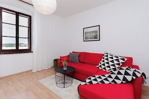 Apartment (A1) | Living room - Apartment Ruza (Lopar)
